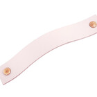 Puxador Full Parafuso - Textura De Couro Rosa - Parafuso Cobre