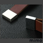 Puxador Full Square 12 - Couro Legítimo - Cor  Creme