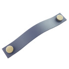 Puxador Full Tampa - Couro Legítimo  Azul Marinho - Tampa Our