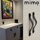 Puxador Full Tampa - Couro Legítimo Mogno - Tampa Ouro Velho