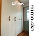 Puxador Full Tampa - Textura De Couro Azul Marinho - Tampa Ro