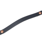 Puxador Fullfi Parafuso - Couro Legítimo Azul Marinho Parafus