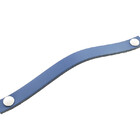 Puxador Fullfi Parafuso - Couro Legítimo Azul - Parafuso Bran