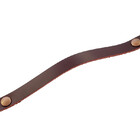 Puxador Fullfi Parafuso - Couro Legítimo Marsala - Parafuso C