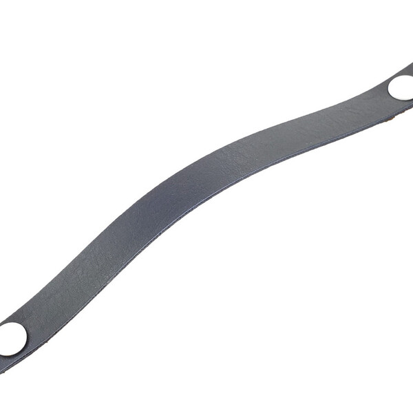 Puxador Fullfi Parafuso - Textura De Couro Azul Marinho - Par