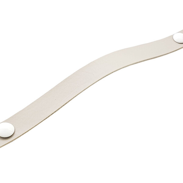 Puxador Fullfi Parafuso - Textura De Couro Creme - Parafuso B