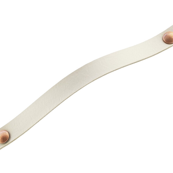 Puxador Fullfi Parafuso - Textura De Couro Creme - Parafuso C