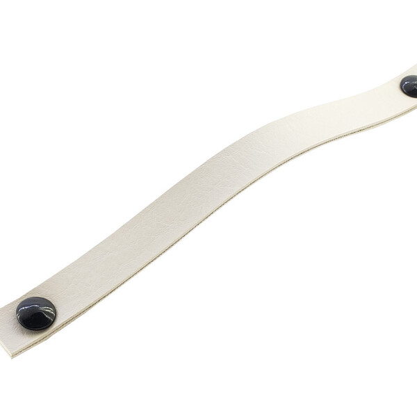 Puxador Fullfi Parafuso - Textura De Couro Creme - Parafuso P