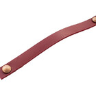 Puxador Fullfi Parafuso - Textura De Couro Vermelho - Parafus