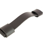 Puxador Fuori 01 - Couro Legítimo - Cor Preto