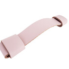 Puxador Fuori 01 - Couro Legítimo - Cor Rosa