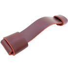 Puxador Fuori 08 - Couro Legítimo - Cor Marsala