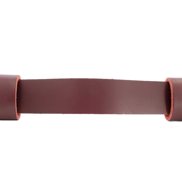 Puxador Fuori 10 - Couro Legítimo - Cor Marsala