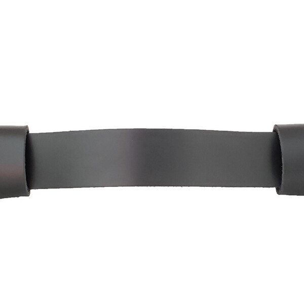 Puxador Fuori 11 - Couro Legítimo - Cor Preto