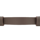 Puxador Fuori - Couro Legítimo Mogno Couro:marrom Escuro