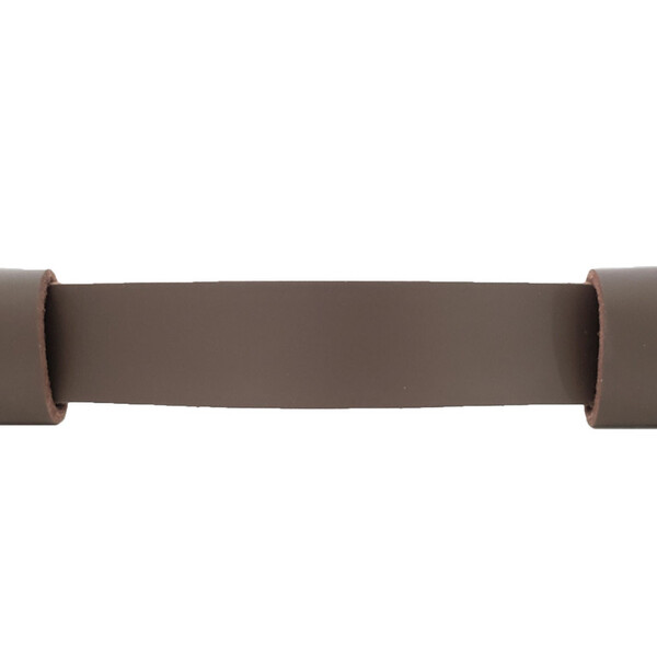 Puxador Fuori - Couro Legítimo Mogno Couro:marrom Escuro