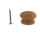 Puxador Gaveta Madeira Cedro 10 Un