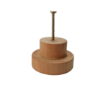 Puxador Gaveta Madeira Cedro Rosa 5x3 - 5 Un