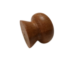 Puxador Gaveta Madeira Cumaru 3,2x3,5 - 5 Un