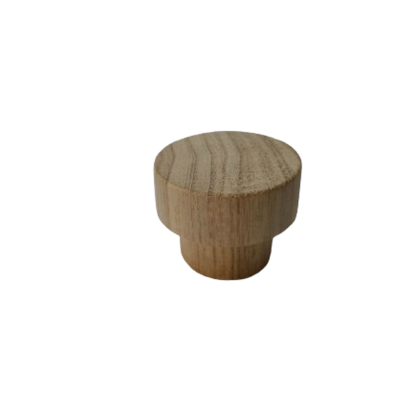 Puxador Gaveta Madeira Freijó 4x3 - 5un