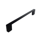 Puxador Gol 160mm Preto Acetinado