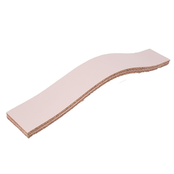 Puxador Hidden 01 - Couro Legítimo - Cor Rosa