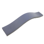 Puxador Hidden 12 - Couro Legítimo - Cor Azul Marinho