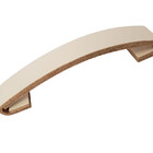 Puxador Hiddo 04 - Couro Legítimo  - Cor Creme