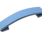 Puxador Hiddo 06 - Couro Legítimo  - Cor Azul