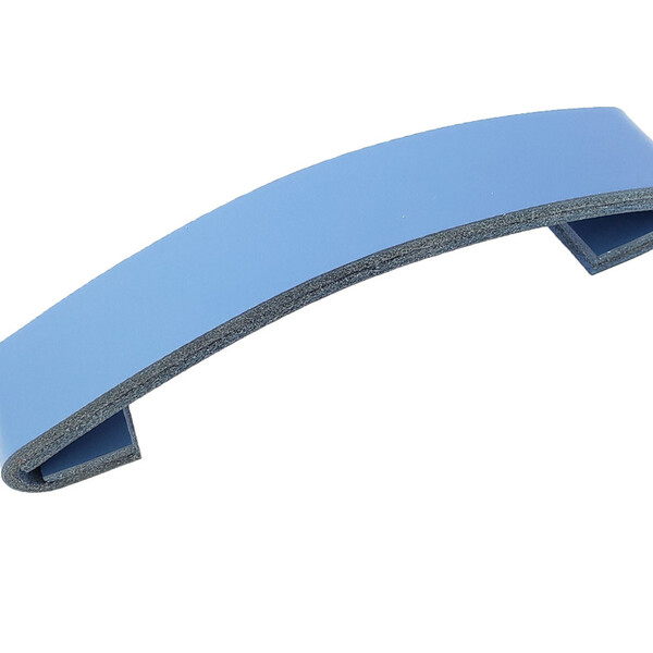 Puxador Hiddo 06 - Couro Legítimo  - Cor Azul