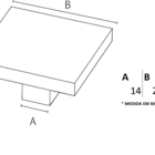 Puxador Il 2248 25mm Italy