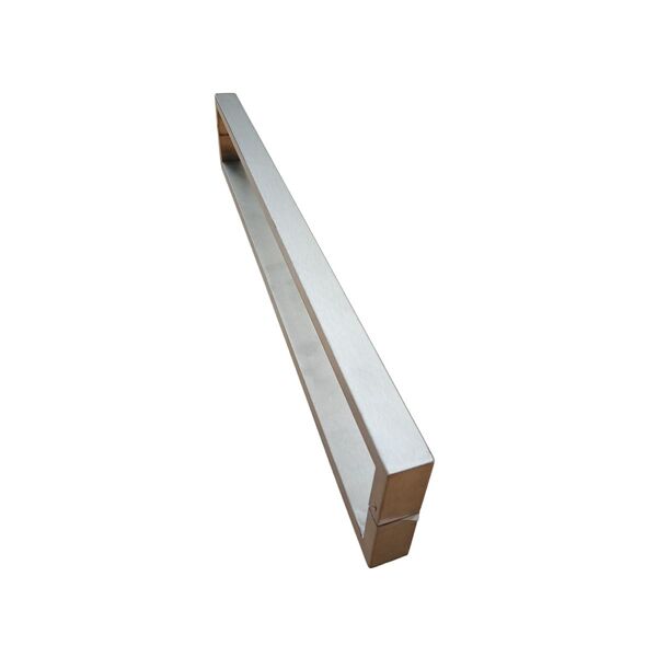 Puxador Inox Escovado 3cm X 1 5cm - Portas Madeira/vidro/esqu