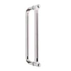 Puxador Inox Para Porta Madeira E Vidro Tubular Modelado 1,50