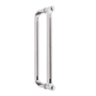 Puxador Inox Para Porta Madeira E Vidro Tubular Modelado 60cm