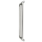 Puxador Inox Para Porta Madeira E Vidro Tubular Modelado 60cm