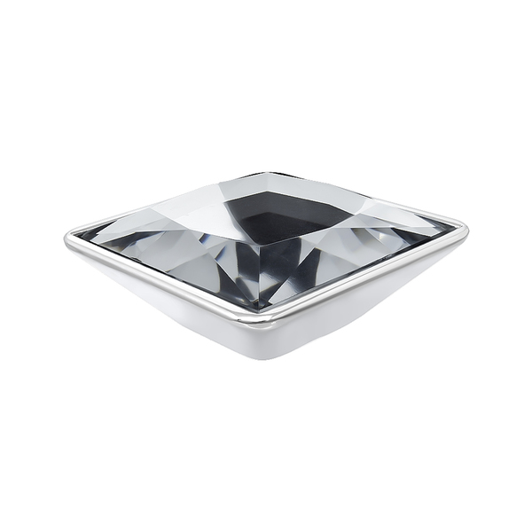 Puxador Lagoa 45mm Crystal Cromo - Jador