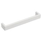 Puxador Leblon Branco Acetinado 128mm - Hastvel