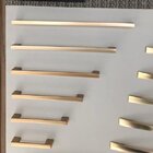 Puxador Liveri Il 950 Dourado Matte Italy 128mm