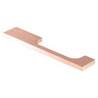 Puxador Milano Cobre Escovado 128mm  - Hastvel