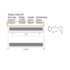 Puxador Moveis Citizen 45 Graus G Gold Dourado Brilhante Zen