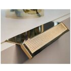 Puxador Moveis Citizen 45 Graus G Gold Dourado Brilhante Zen