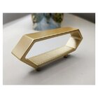 Puxador Moveis Elemento M 48mm Dourado Matte Fosco Zen