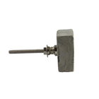 Puxador para Móveis Sobrepor Concreto 30mm Natural 1 peça