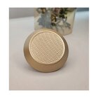 Puxador Móveis Ponto Disk G Dourado Matte Fosco Zen