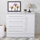 Puxador para Móveis Sobrepor Alumínio 500mm Cromado Acetinado 1 peça