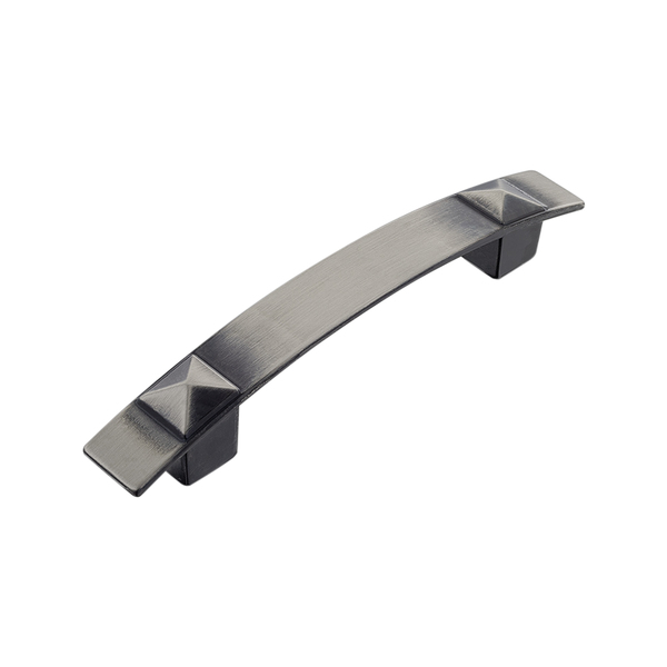 Puxador Nevada 96mm Prata Velha Tamborada - Torralba