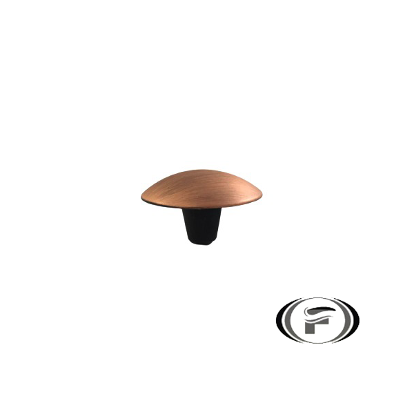 Puxador Órion 33mm Cobre Vecchio Zen Zp1883