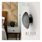 Puxador Orion 33mm Zen Preto Zp1883