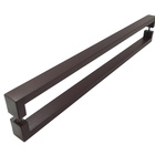 Puxador P/ Porta Aço Inox 304 40x20mm 100cm Corten Jacaraipe