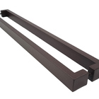 Puxador P/ Porta Aço Inox 304 40x20mm 100cm Corten Jacaraipe